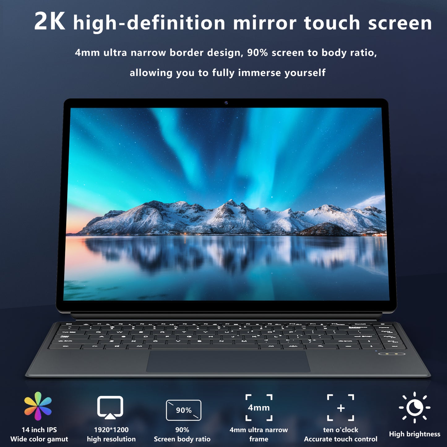 DUNHOO 15.6'' Laptop , 12th Gen Intel Alder Lake N100 (Up to 3.4GHz), 16GB LPDDR5 512GB SSD,FHD 1920*1200, Backlit keyboard with fast charging,WiFi 6, BT5.2, 38WH,Windows 11 Laptops,